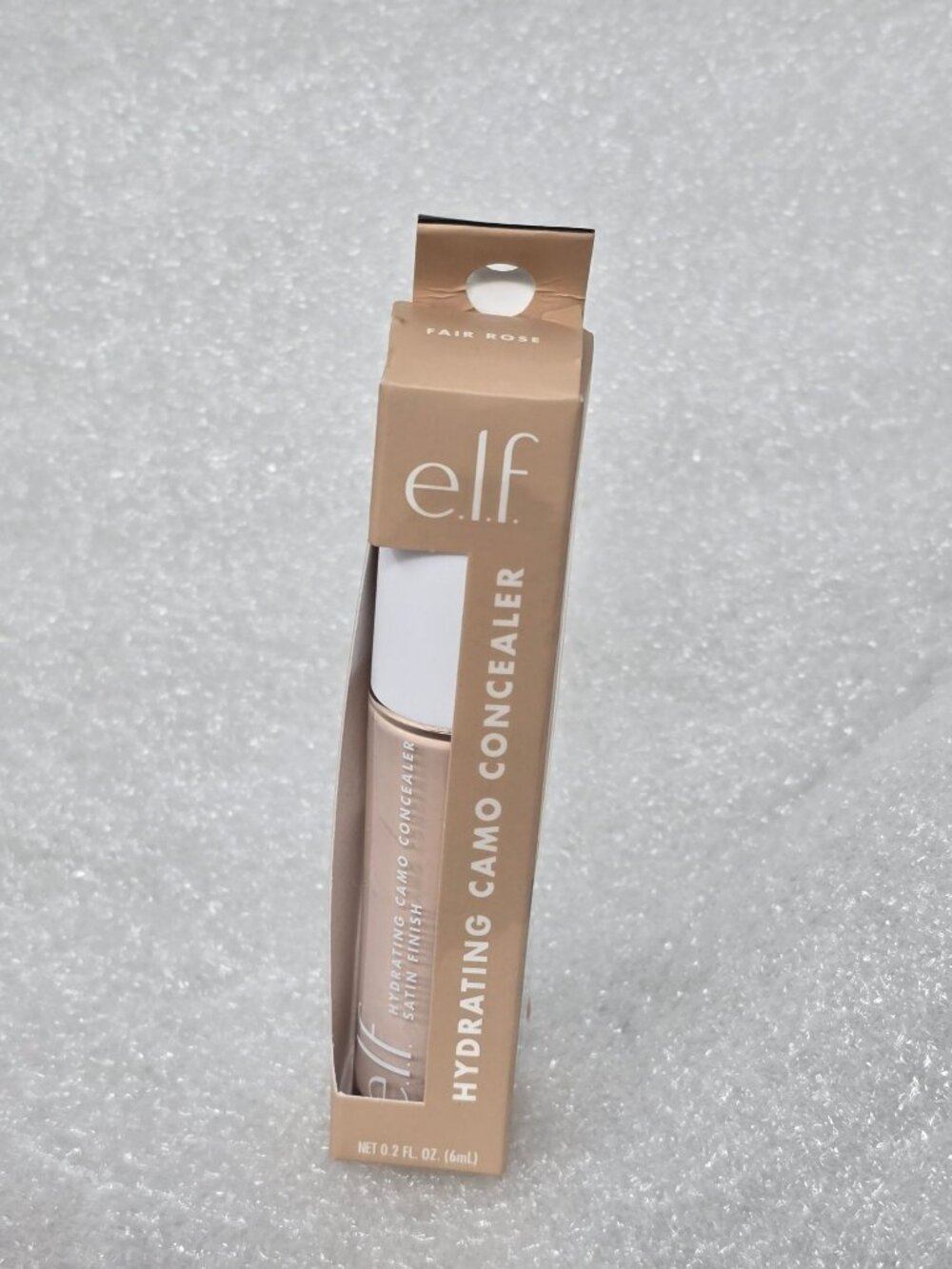 E.L.F. Hydrating Camo Concealer Fair Rose Satin Finish 0.2 Fl Oz Full Coverage